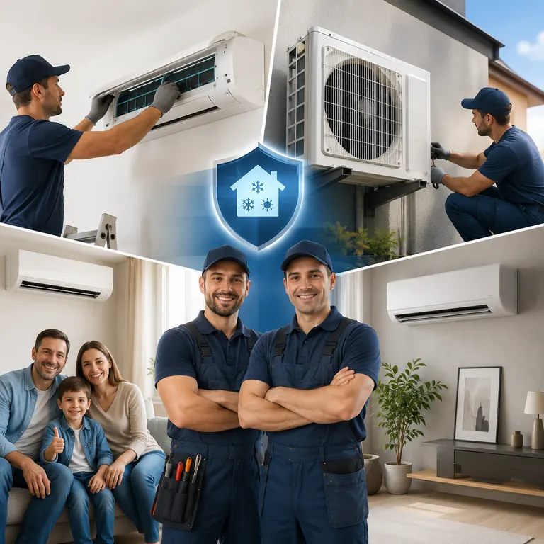 ClimaService sertifikatlangan ustasi ish jarayonida